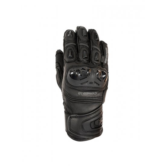 Oxford Cypher 1.0 Short Leather Motorcycle Glove at JTS Biker Clothing